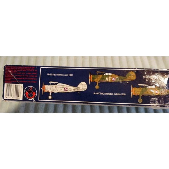 VTG Roden 408 1/48 Gladiator Mk.1 Airplane Model Kit Gloster COMPLETE OPEN BOX - Picture 8 of 11